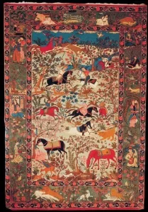  Iranian Carpets- Bakhtiari carpet