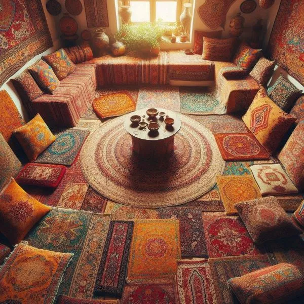 Bakhtiari carpet