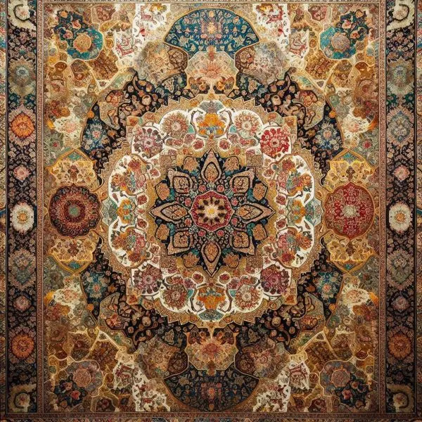 Bakhtiari carpet